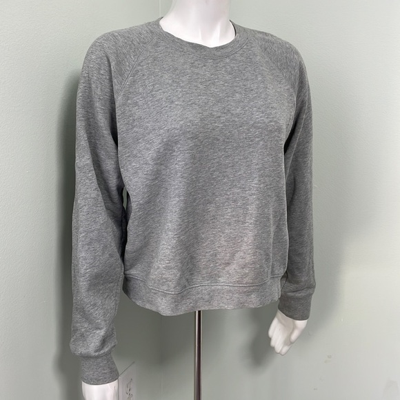 Everlane Gray Crewneck Sweatshirt gray size small long sleeve cotton - Picture 2 of 6